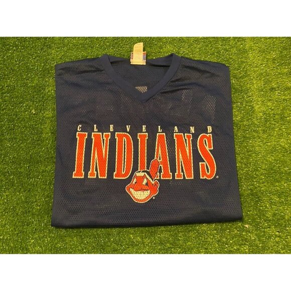 Casquette Vintage Cleveland Indians - Sports Specialties - Bleu - Sangle Réglable